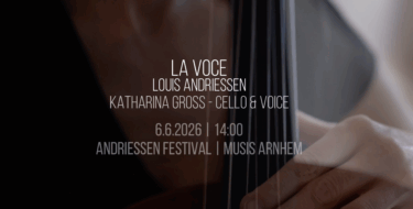 Preview “La Voce” by Louis Andriessen